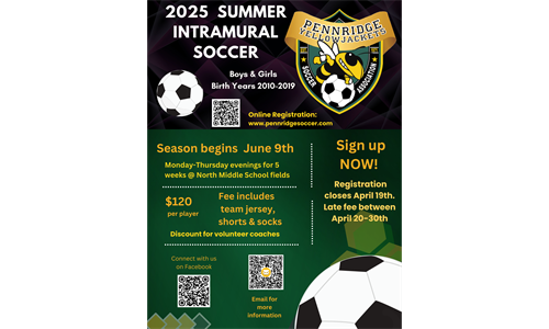 2025 Summer Intramural Registration