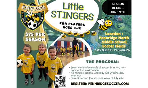 Summer 2025 Little Stingers Registration is Open!